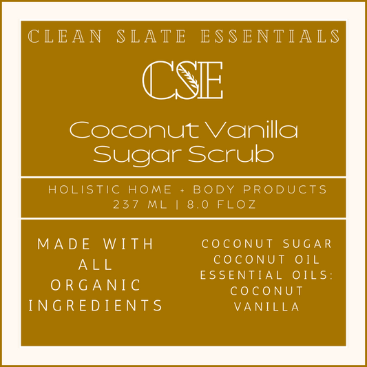 Coconut Vanilla Sugar Scrub